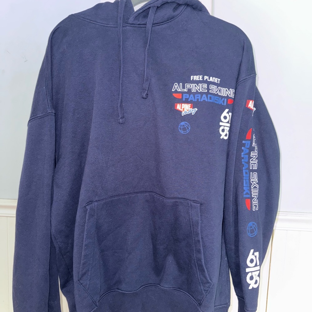 Free Planet Alpine Navy Hoodie